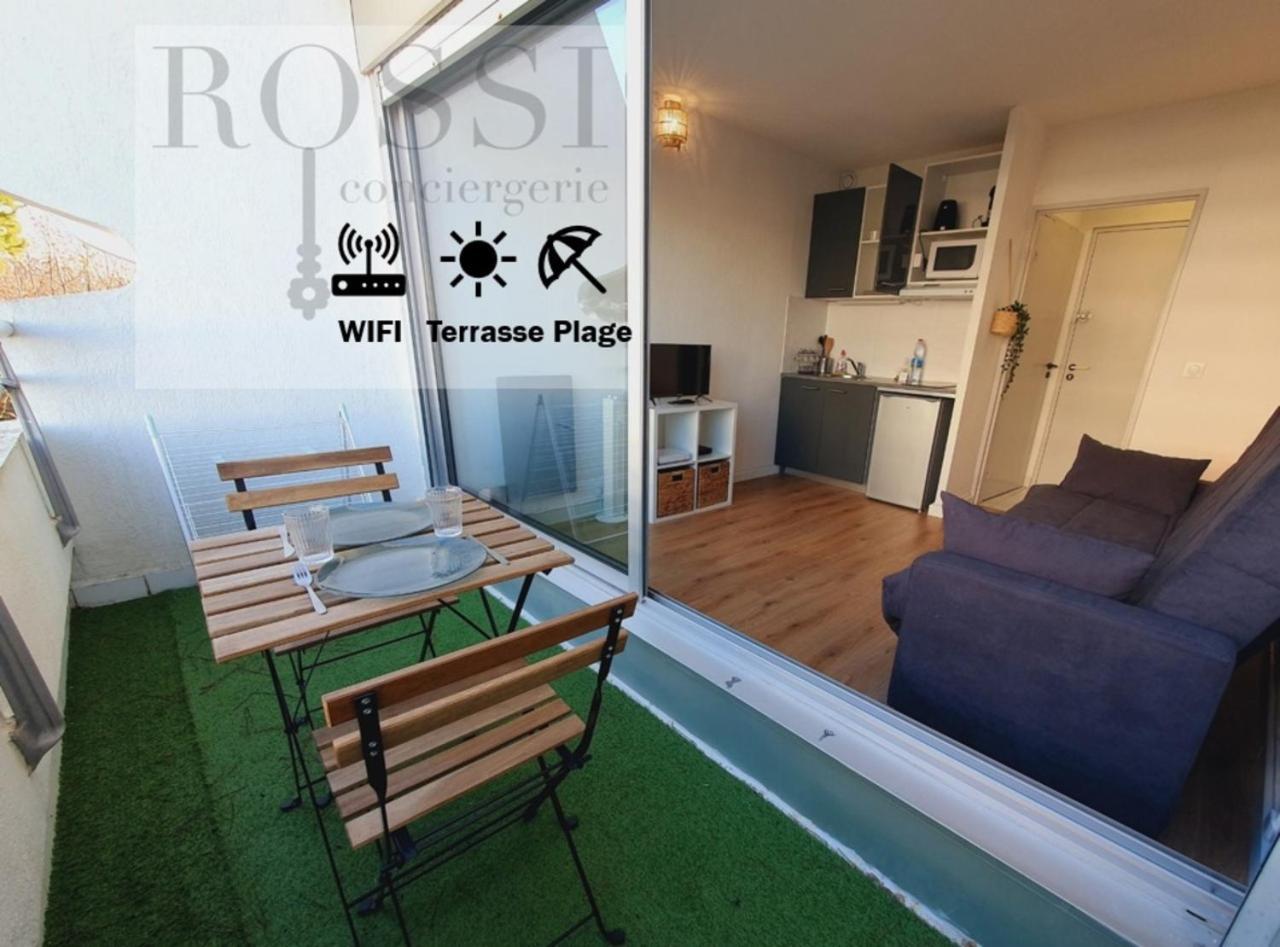 Suite Thalassa 1Ere Ligne Plages Du Couchant Wifi - Rossiconciergerie - Linge Inclus La Grande Motte Exteriör bild